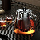 10 Bule de Vidro Resistente ao Calor com Infusor em Aço Inox – Chaleira para Chá