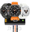 MoonWatch MA27 Ultra Preto — GPS, IP68, Bússola e Tela IPS 47mm