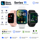 MoonWatch Series 11 — Tela Grande 2.02”, Chamadas Bluetooth e Monitoramento de Saúde