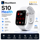 MoonWatch S10 Health — Monitoramento de Saúde, Chamadas Bluetooth e IA Integrada