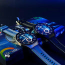 MoonWatch M9 GPS Strava — Tela AMOLED, IA Integrada e Rotas para Corrida e Bike