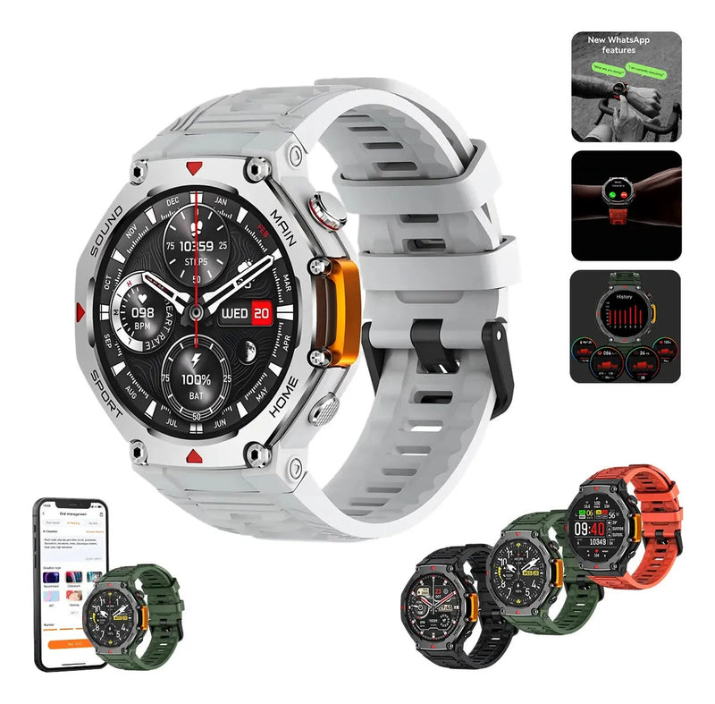 MoonWatch MA31 Series 10 Prata — GPS Esportivo, 5ATM e NFC