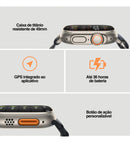 MoonWatch U4 Titanium — NFC, GPS e Tela AMOLED 49mm