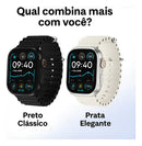 MoonWatch U4 IA ChatGPT — Tela AMOLED, NFC e Chamadas Bluetooth