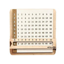 Quadro Montessori de Multiplicação em Madeira – Brinquedo Educativo de Matemática para Crianças